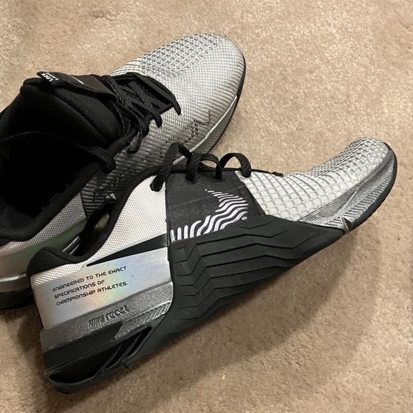 Nike Black and Silver Metcon Hyperlift Sneakers main image 11